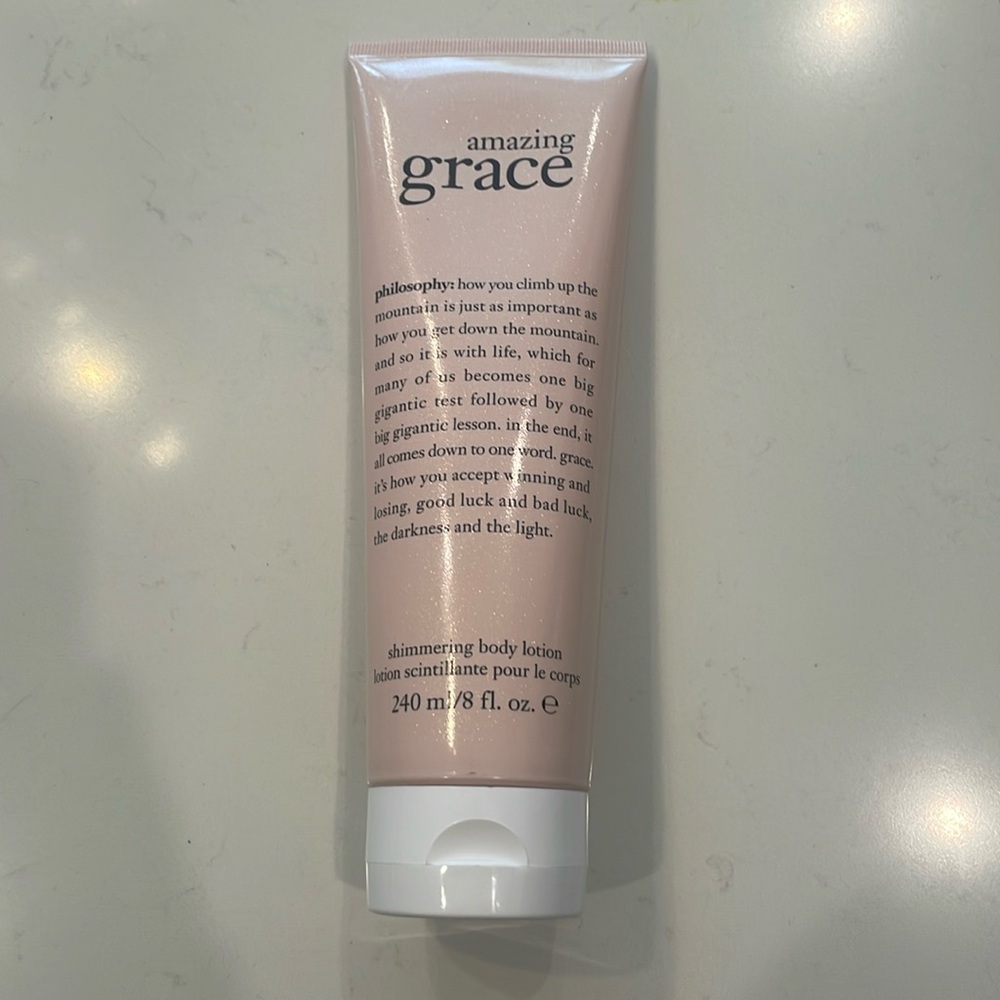 Amazing grace shimmering body lotion
